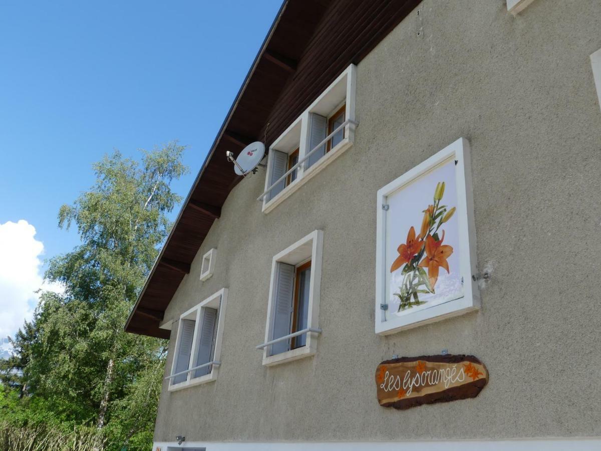 Ferienwohnung Les Lys Oranges Le Bourg-dʼOisans Exterior foto