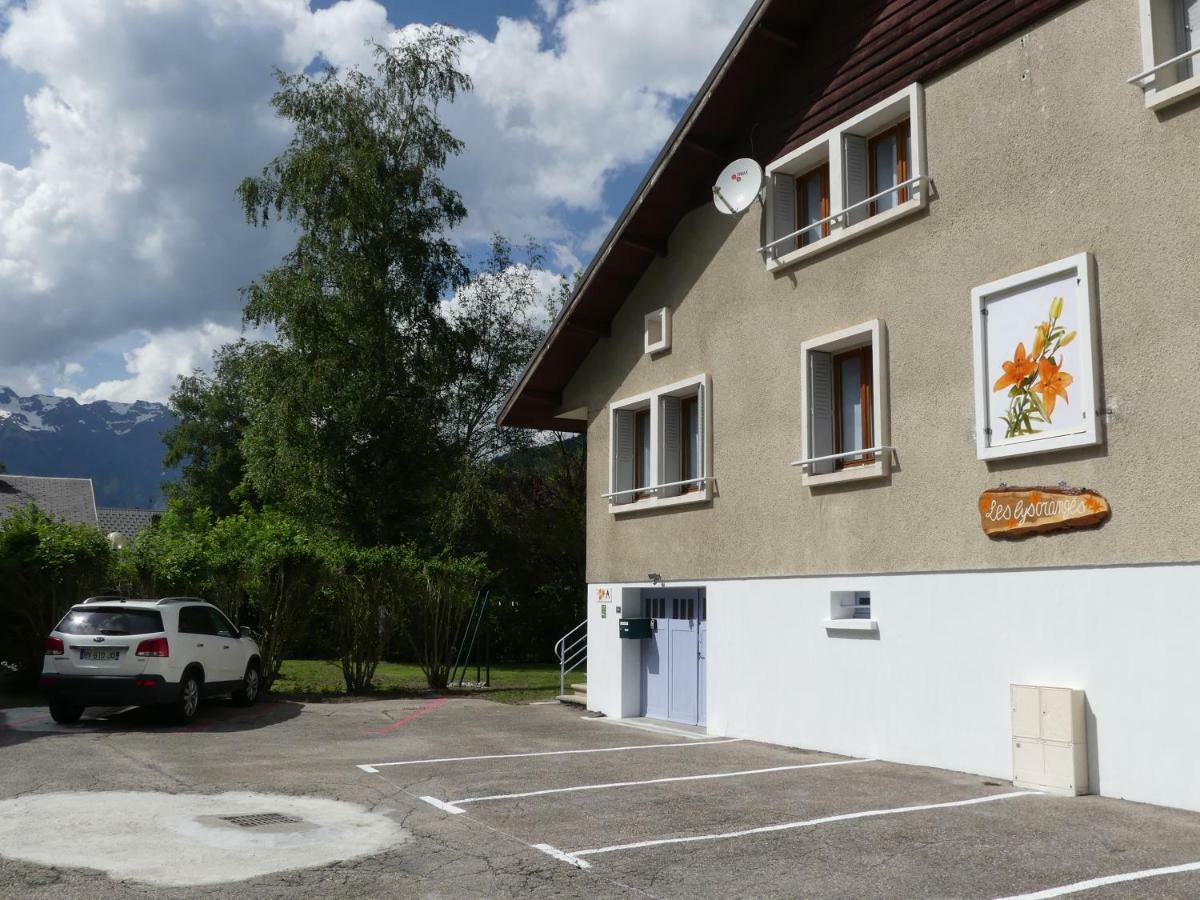 Ferienwohnung Les Lys Oranges Le Bourg-dʼOisans Exterior foto