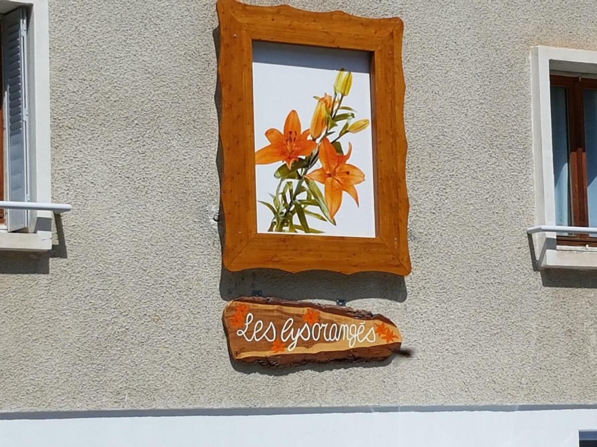 Ferienwohnung Les Lys Oranges Le Bourg-dʼOisans Exterior foto